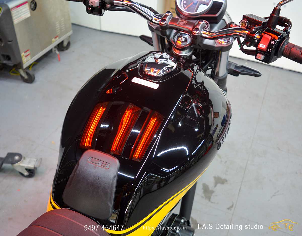 Honda CB350 Ceramic 10H Coating @ TAS